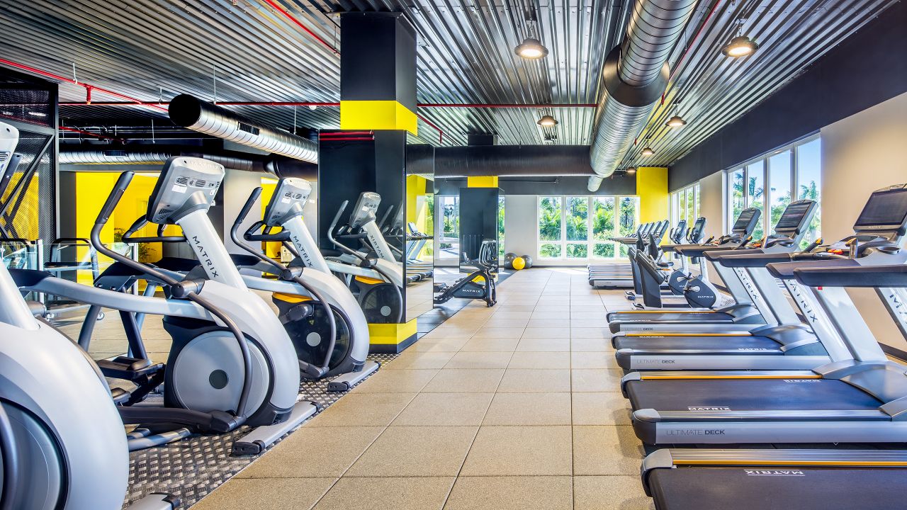 fitness center