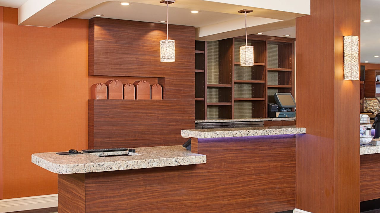 Hyatt House Mt. Laurel front desk
