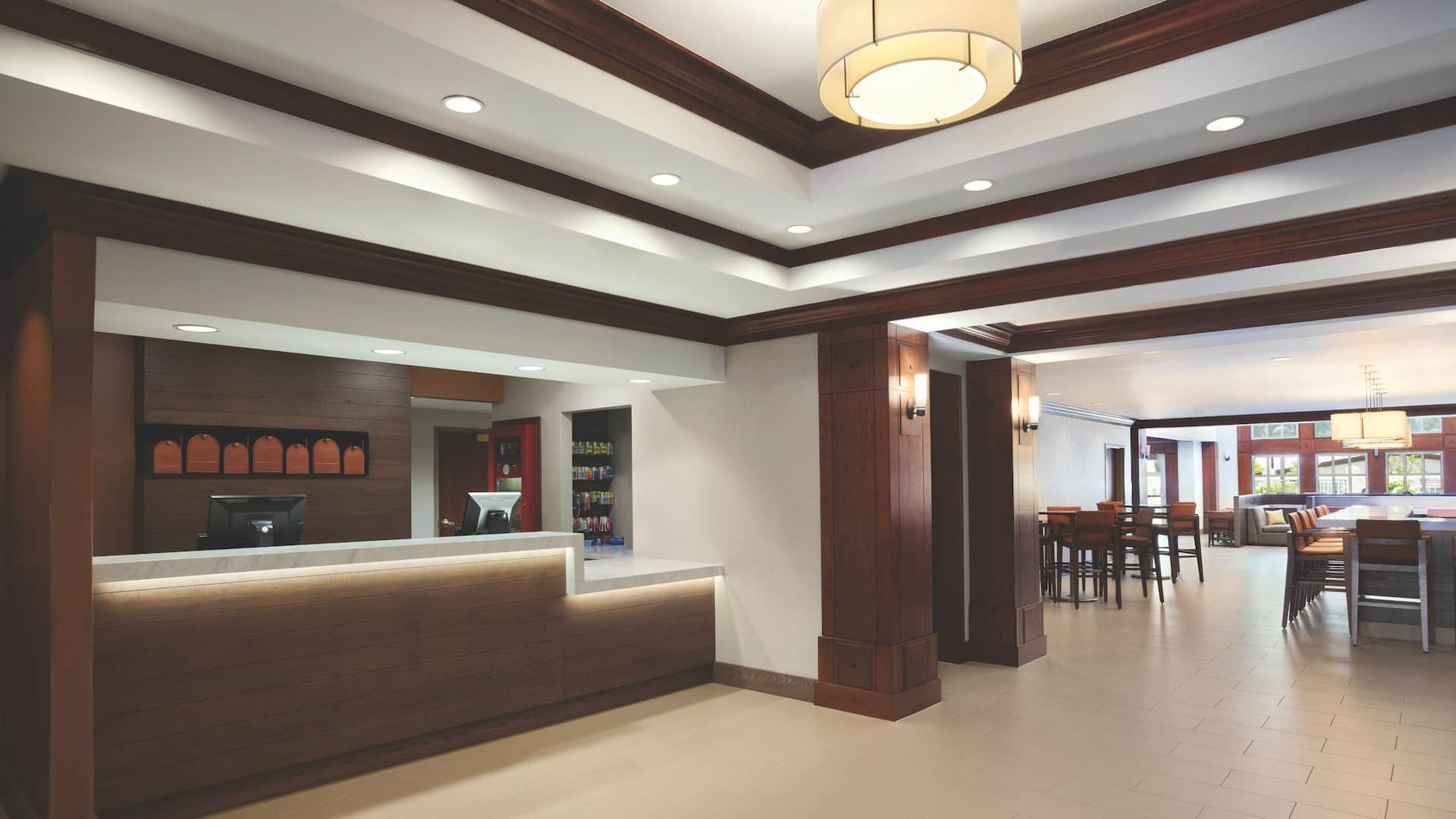 Hyatt House Pleasant Hill Lobby Front Desk