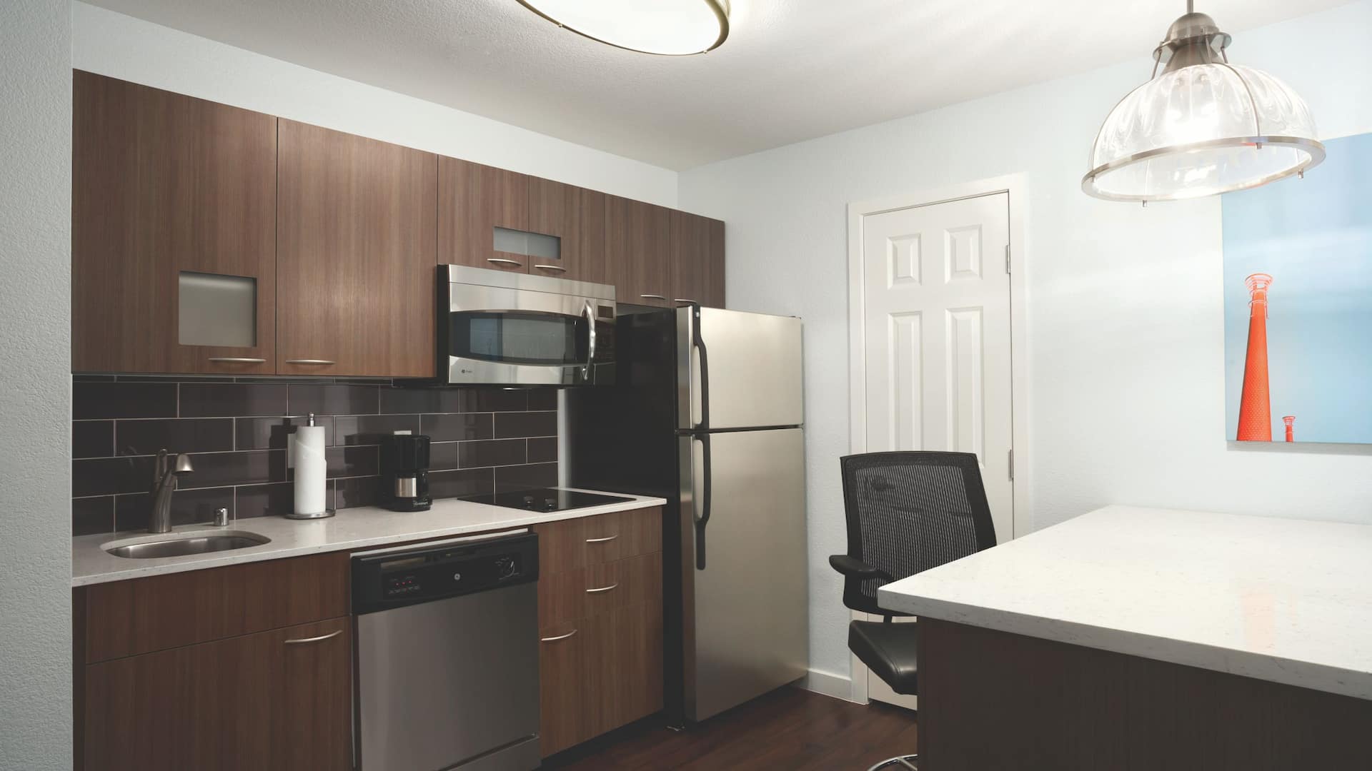 Hyatt House Pleasant Hill Studio Kitchen