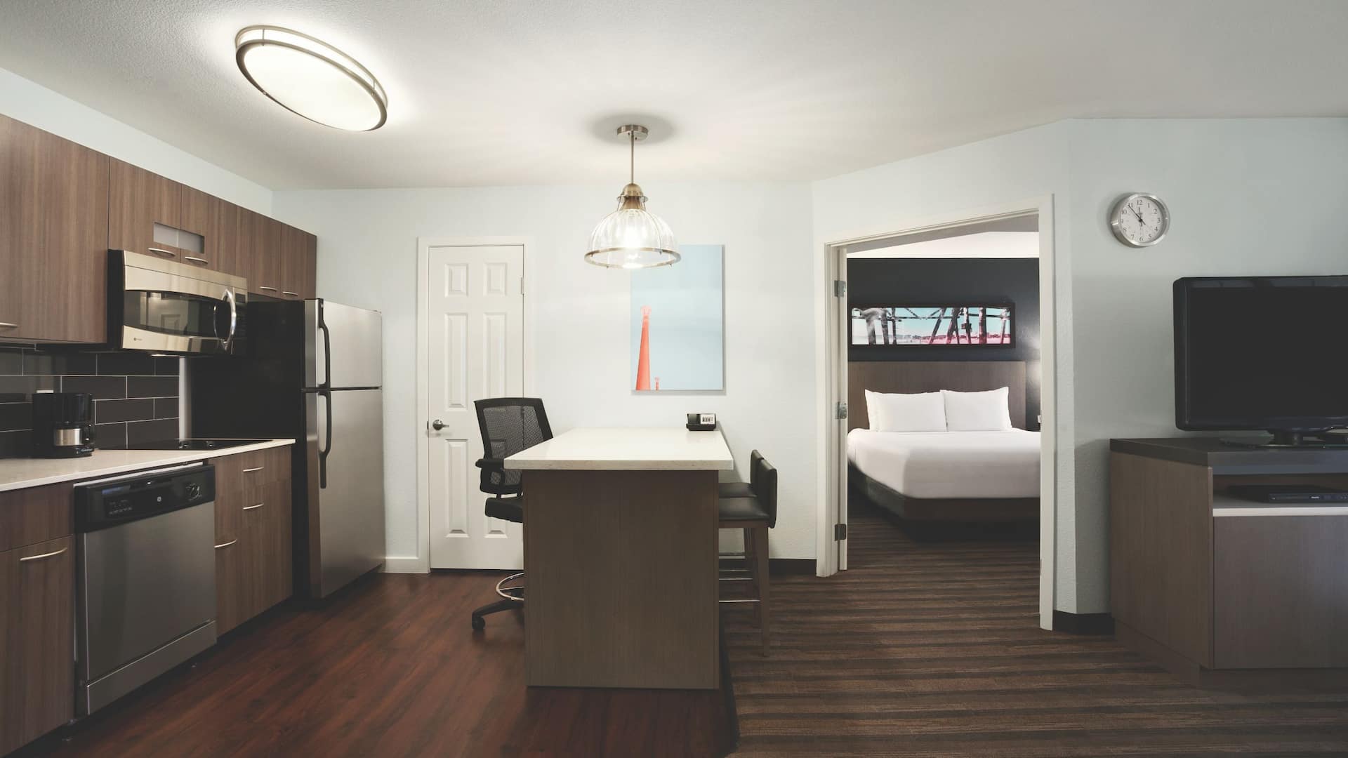 Hyatt House Pleasant Hill One BR Kitchen