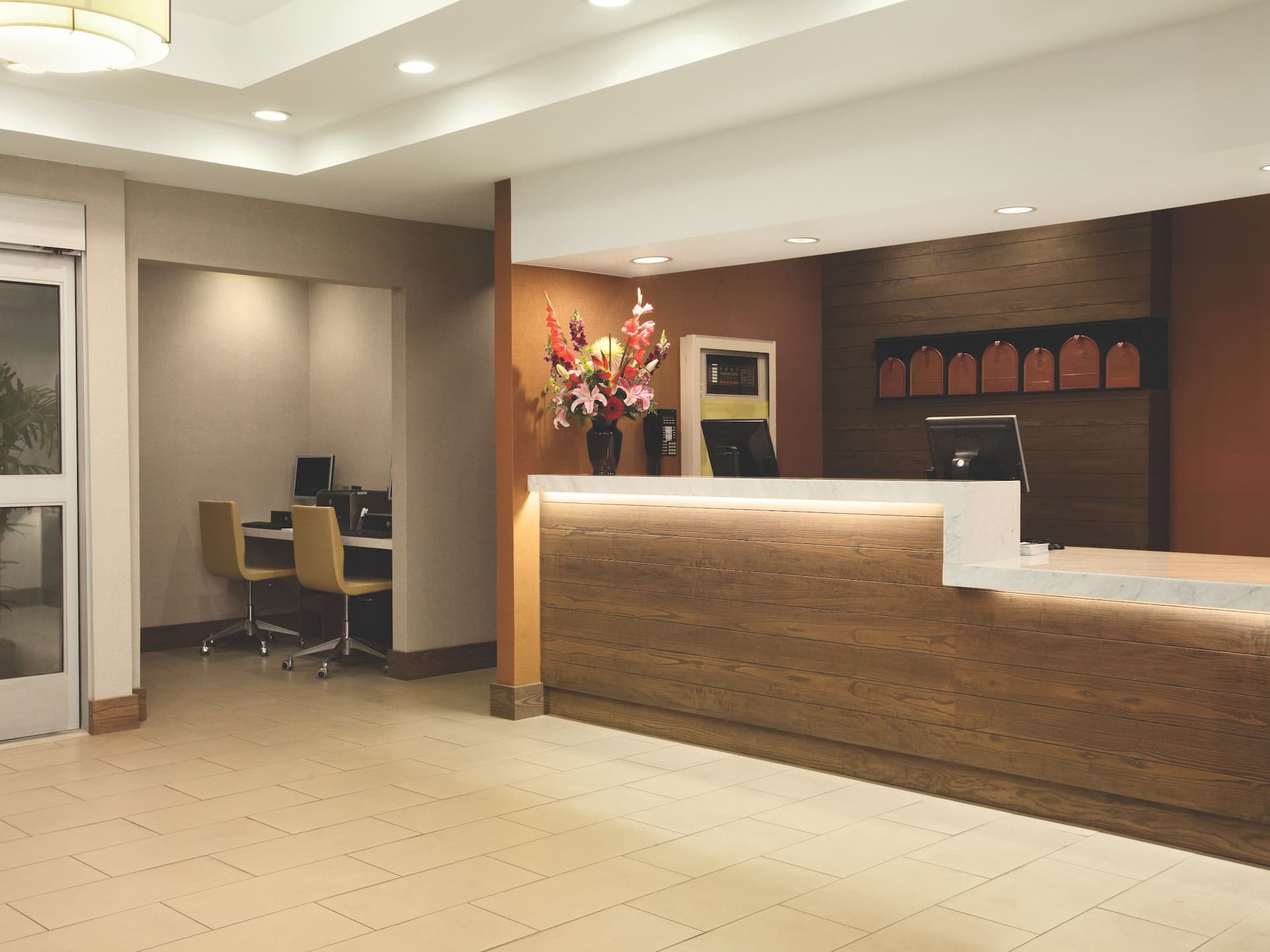 Hyatt House Pleasanton Front Desk Lobby