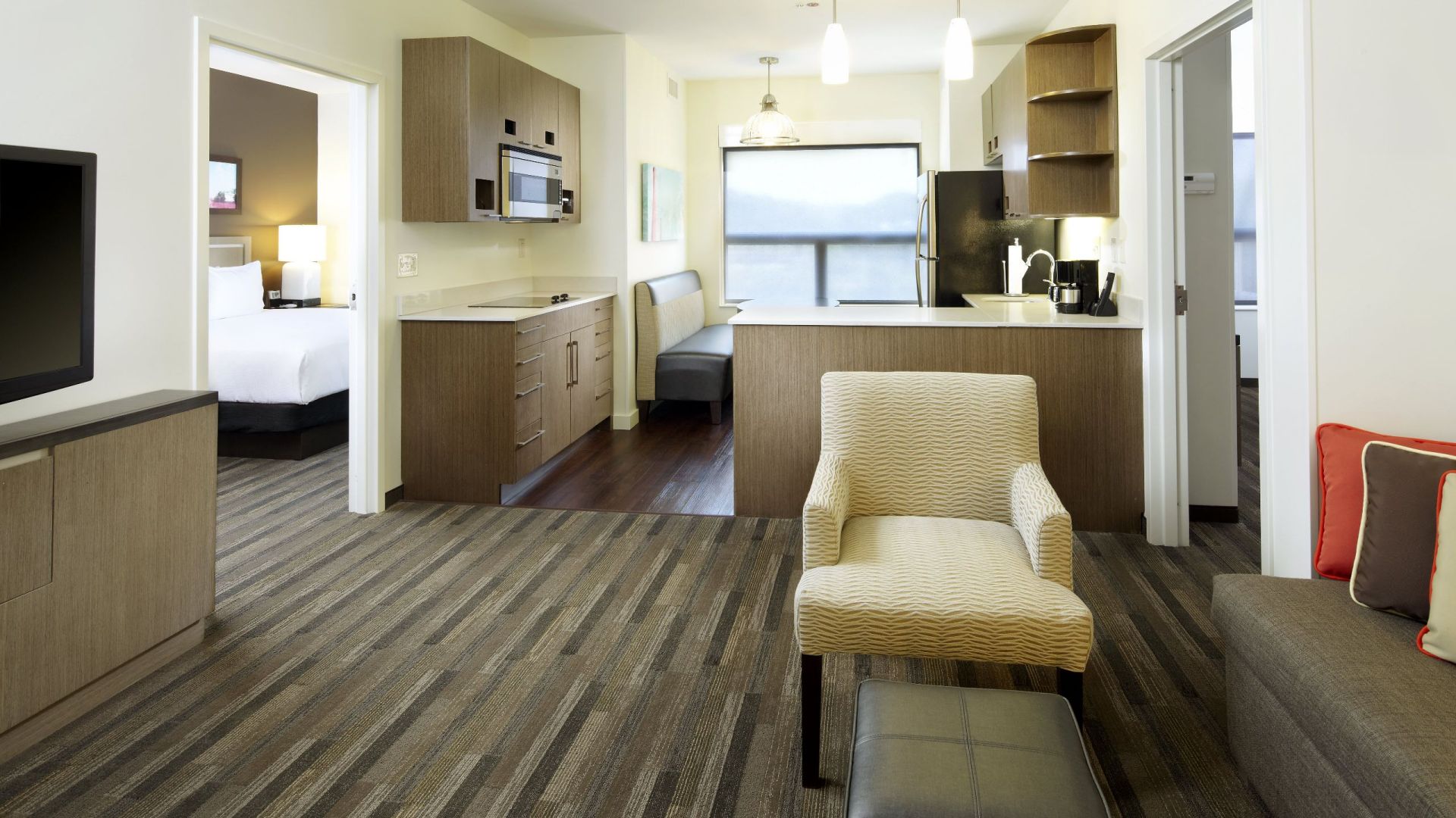 South Side Pittsburgh Hotel Extended Stay Hyatt House Hyatt House Pittsburgh South Side One Room Suite King