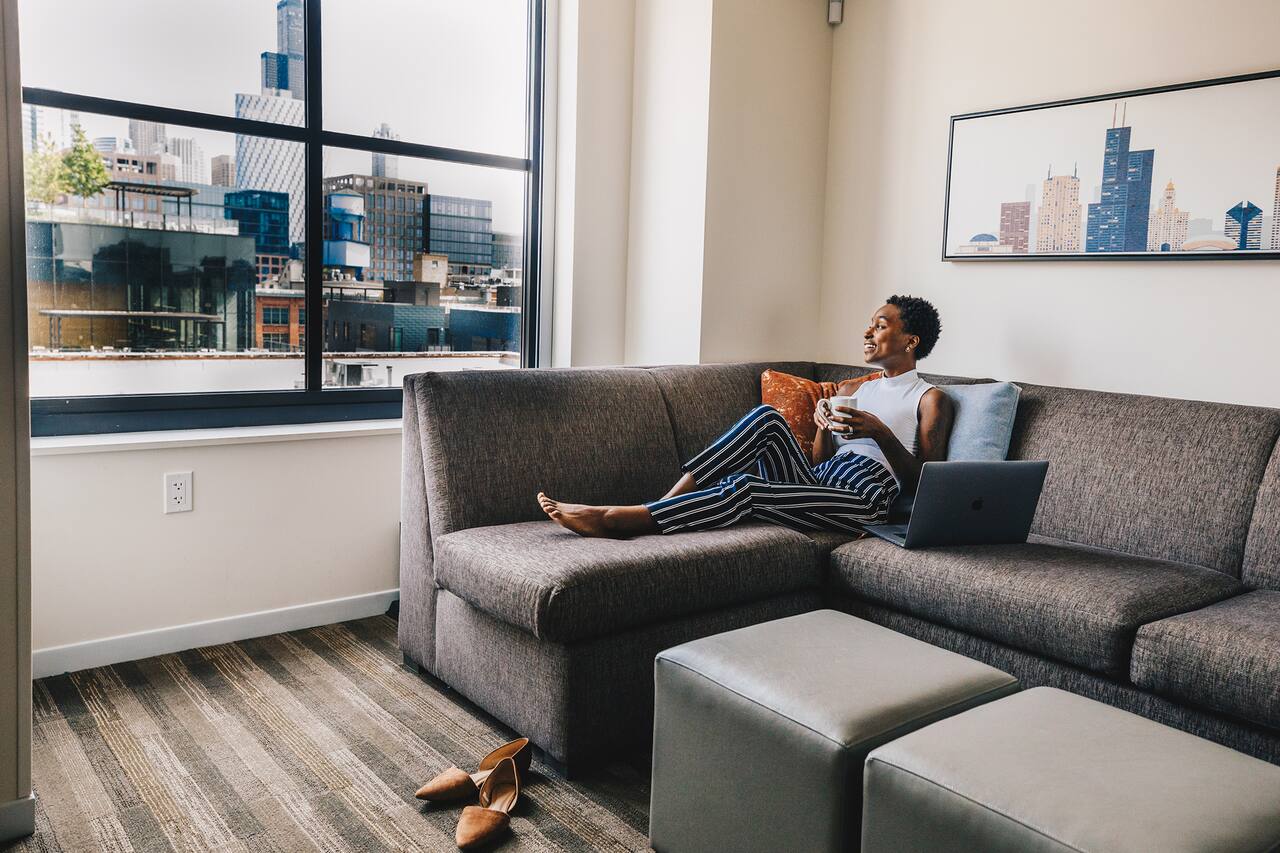 Hyatt house lobby lounge