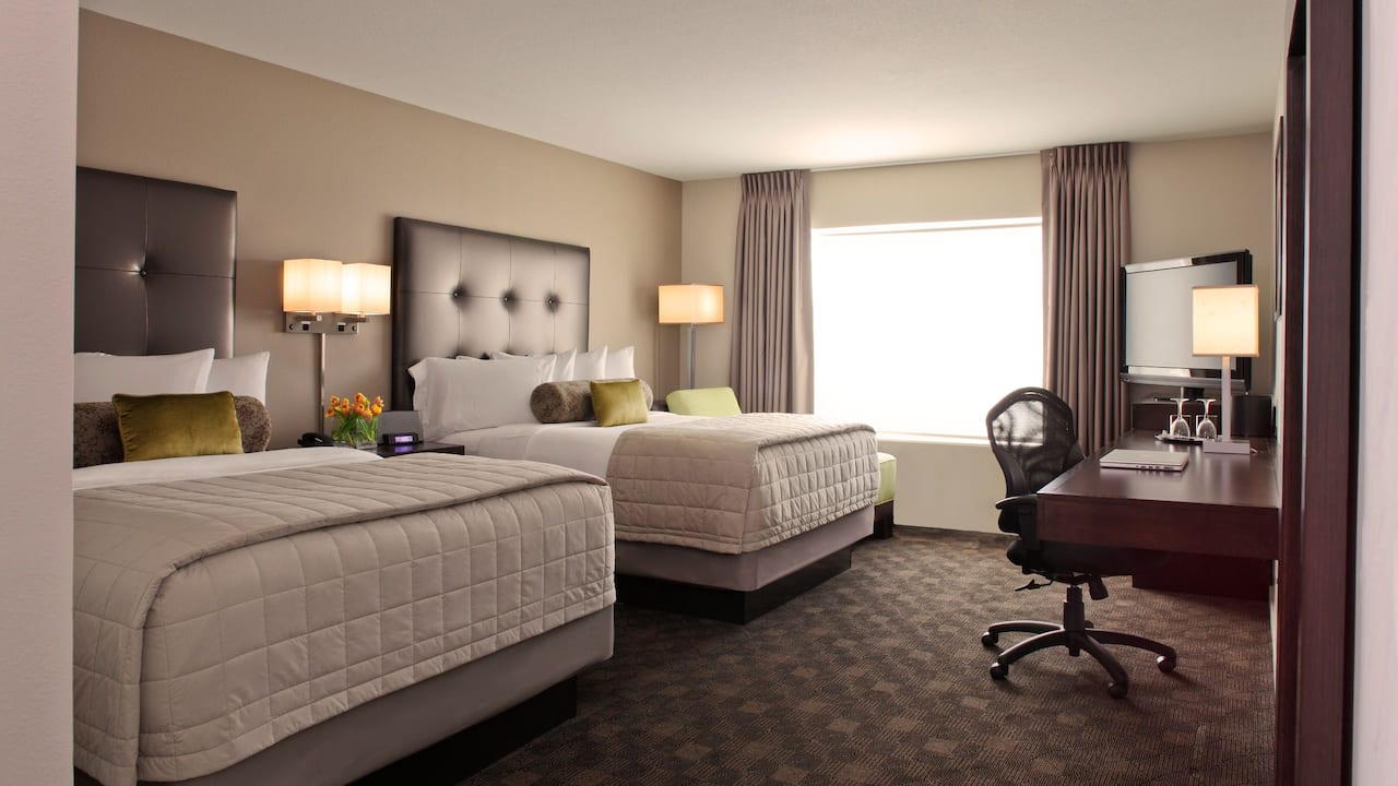 Hyatt House Studio Suite with Laptop