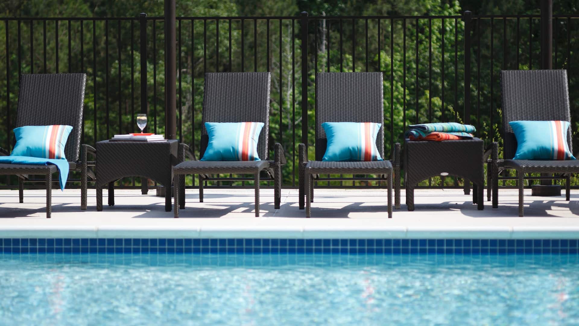 Hyatt House Raleigh Durham Airport Pool Seating