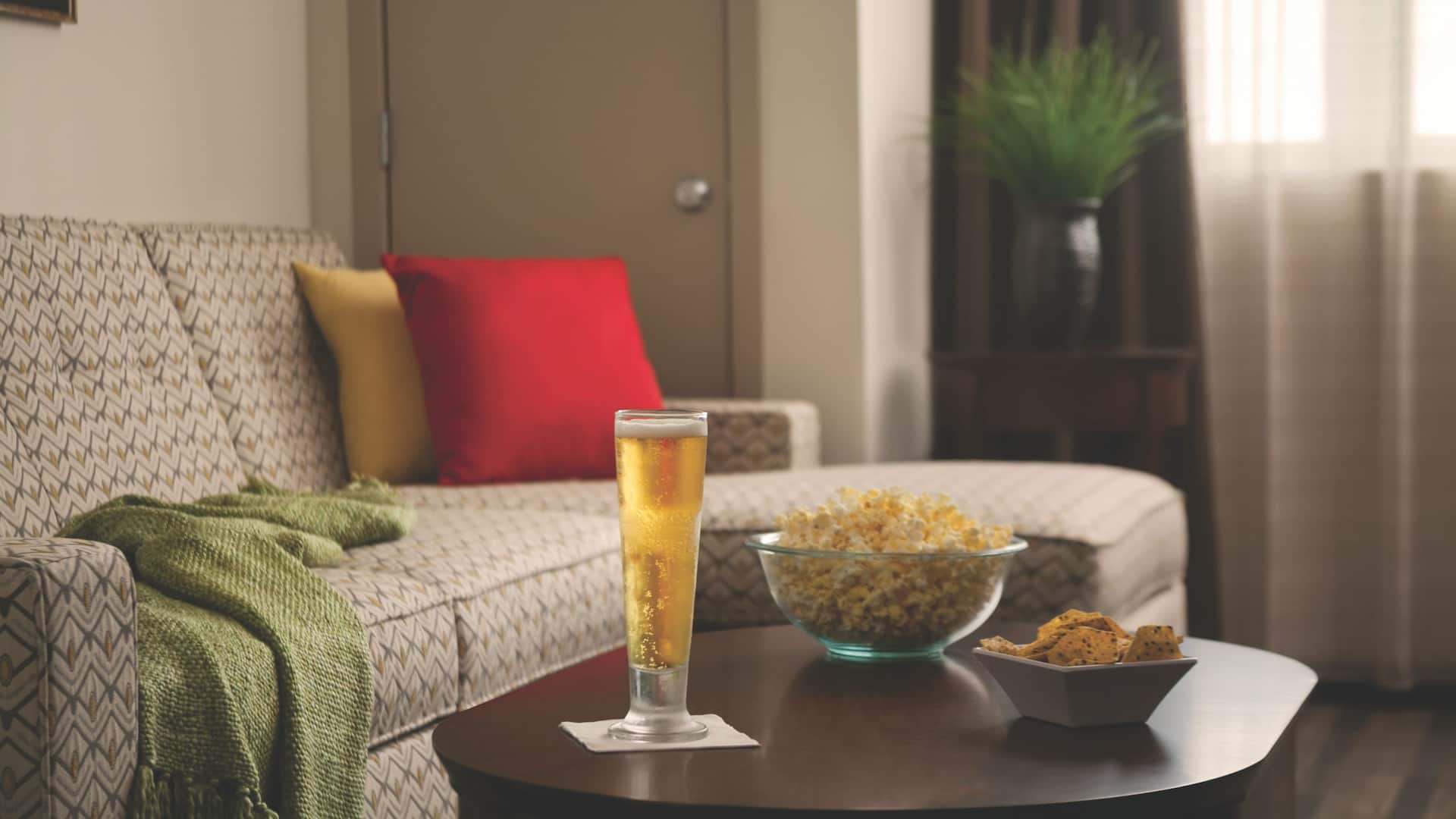 Hyatt House Minot Suite Living Room