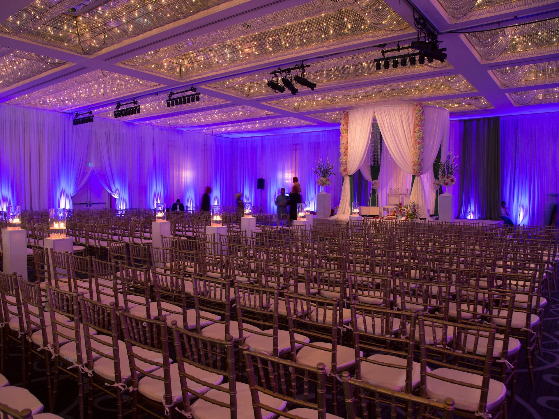 Hyatt Regency Long Beach Wedding Setup