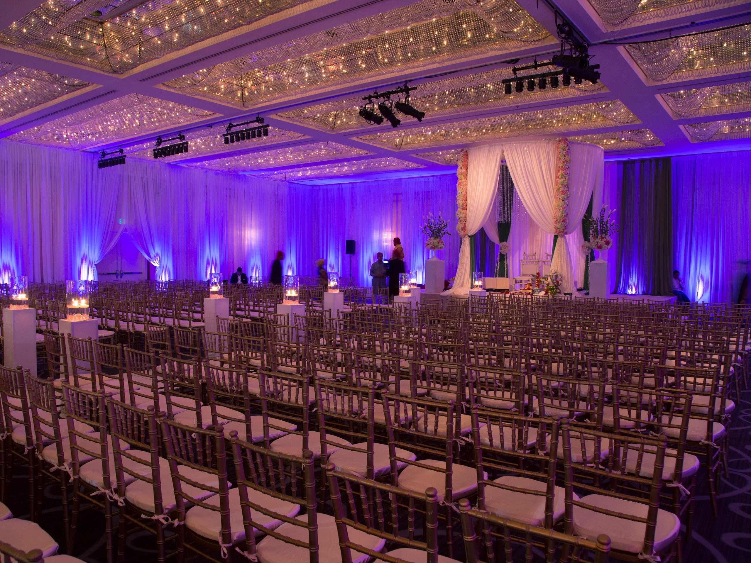 Hyatt Regency Long Beach Wedding Setup