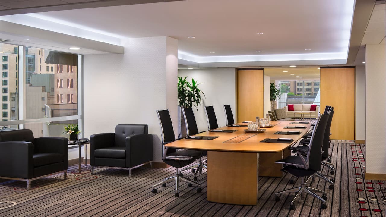Dover Breakout Room with boardroom set-up