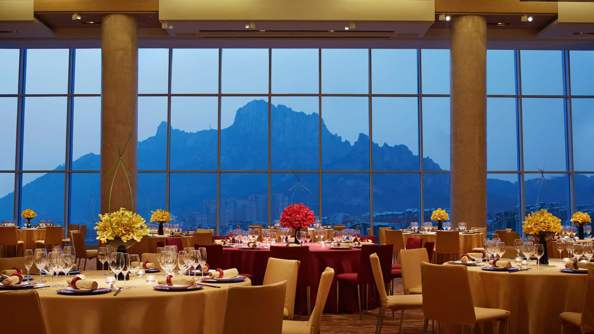 1 of 2 Hyatt Regency Qingdao Ballroom Banquet with View
