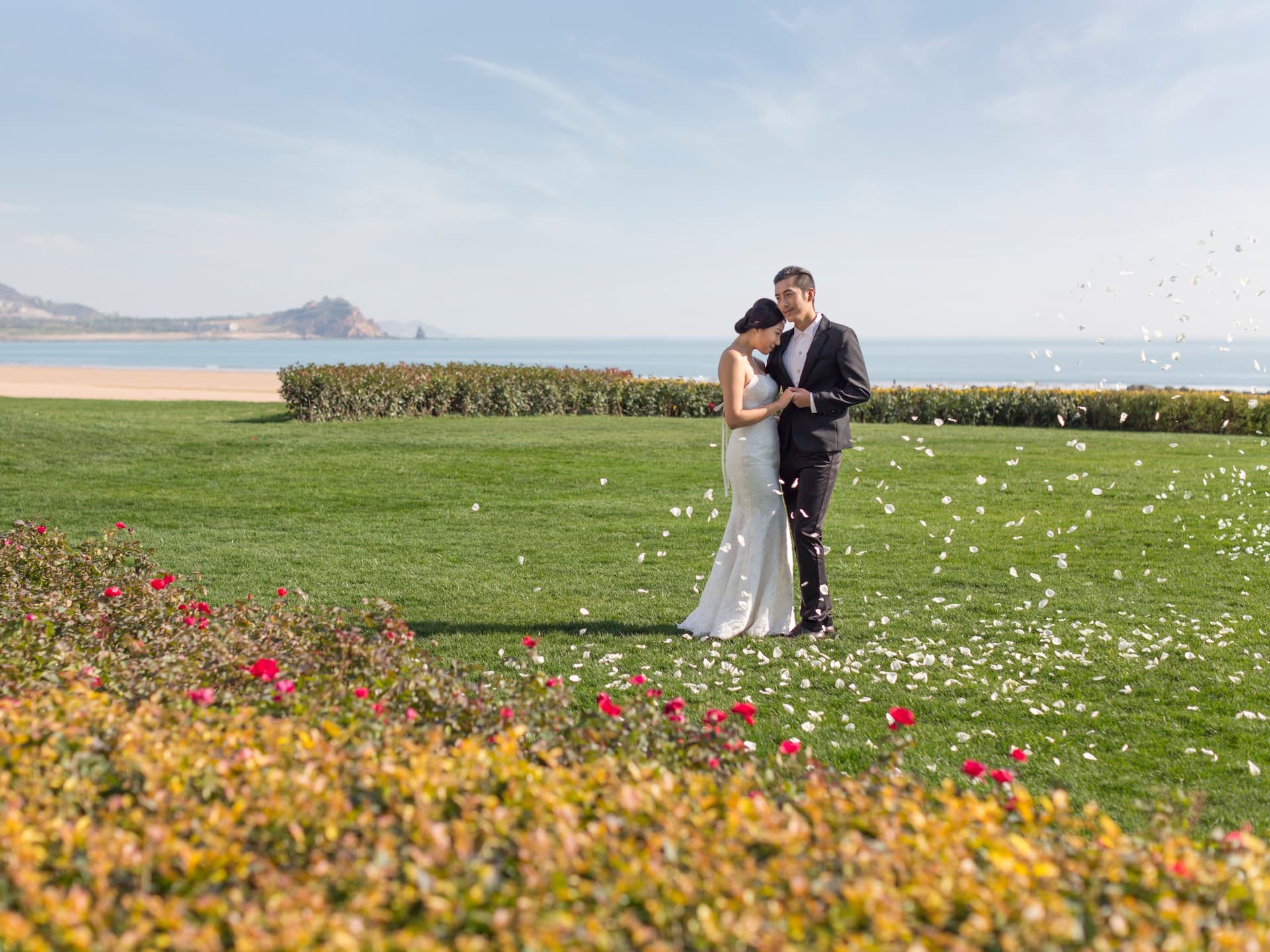 Hyatt Regency Qingdao Wedding in the Garden