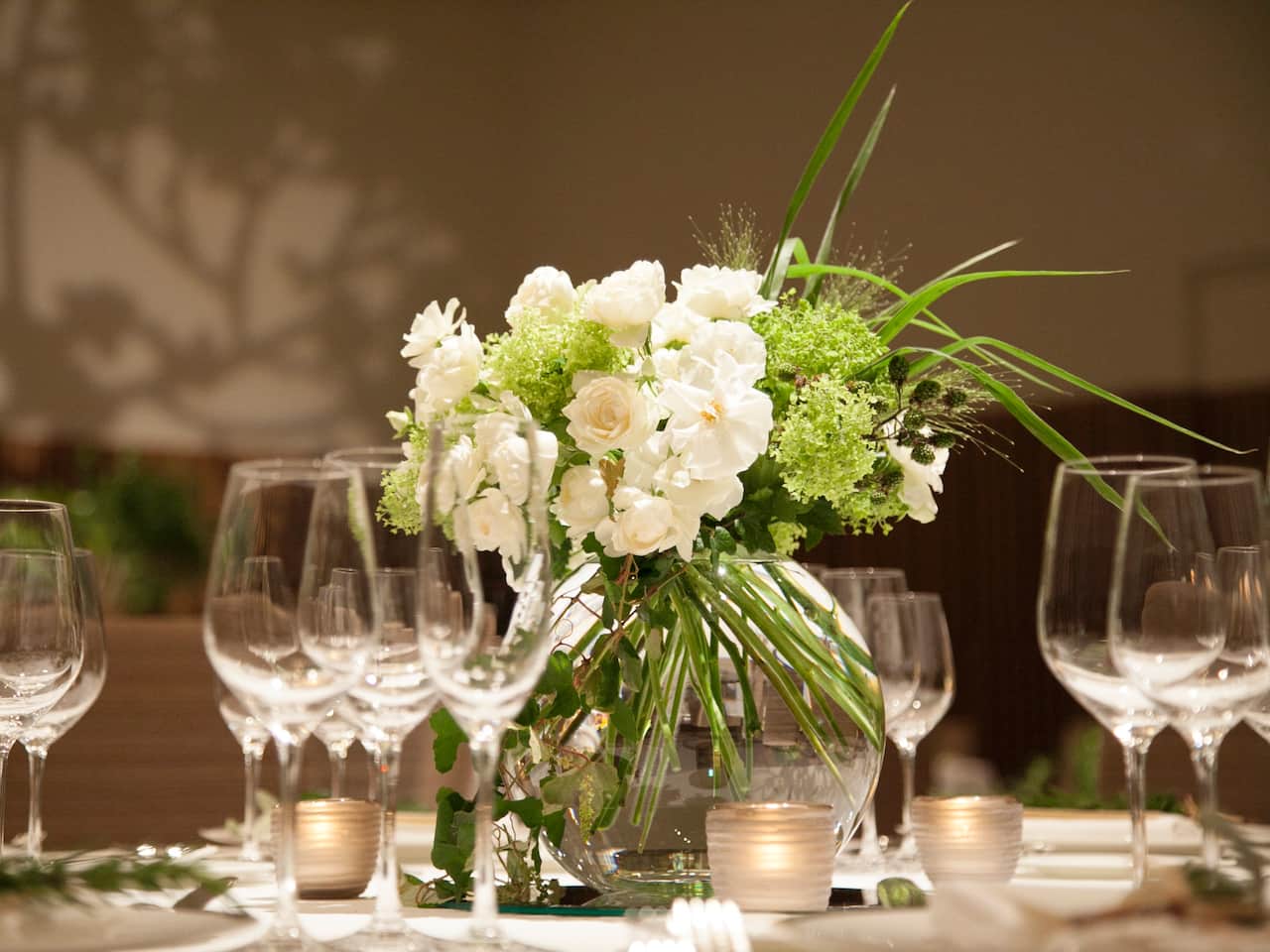 Wedding table detail