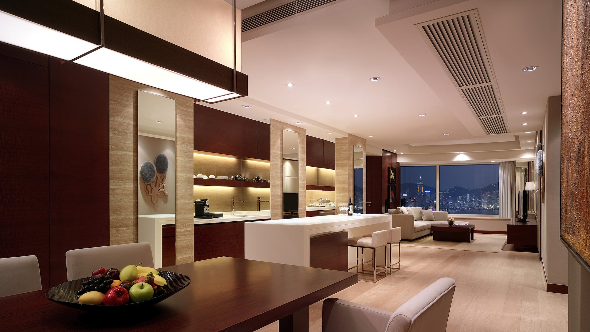 Hyatt Regency Hong Kong, Tsim Sha Tsui Presidential Suite Living Room