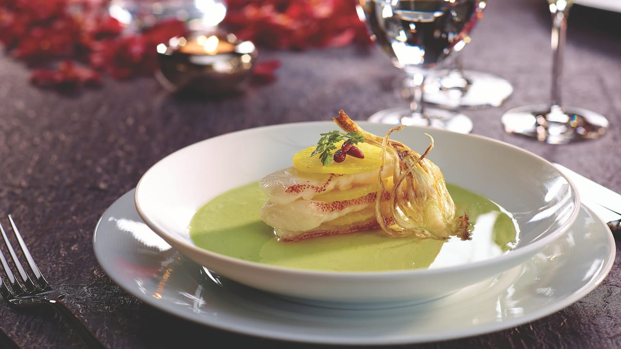 Steamed Garoupa Fillet