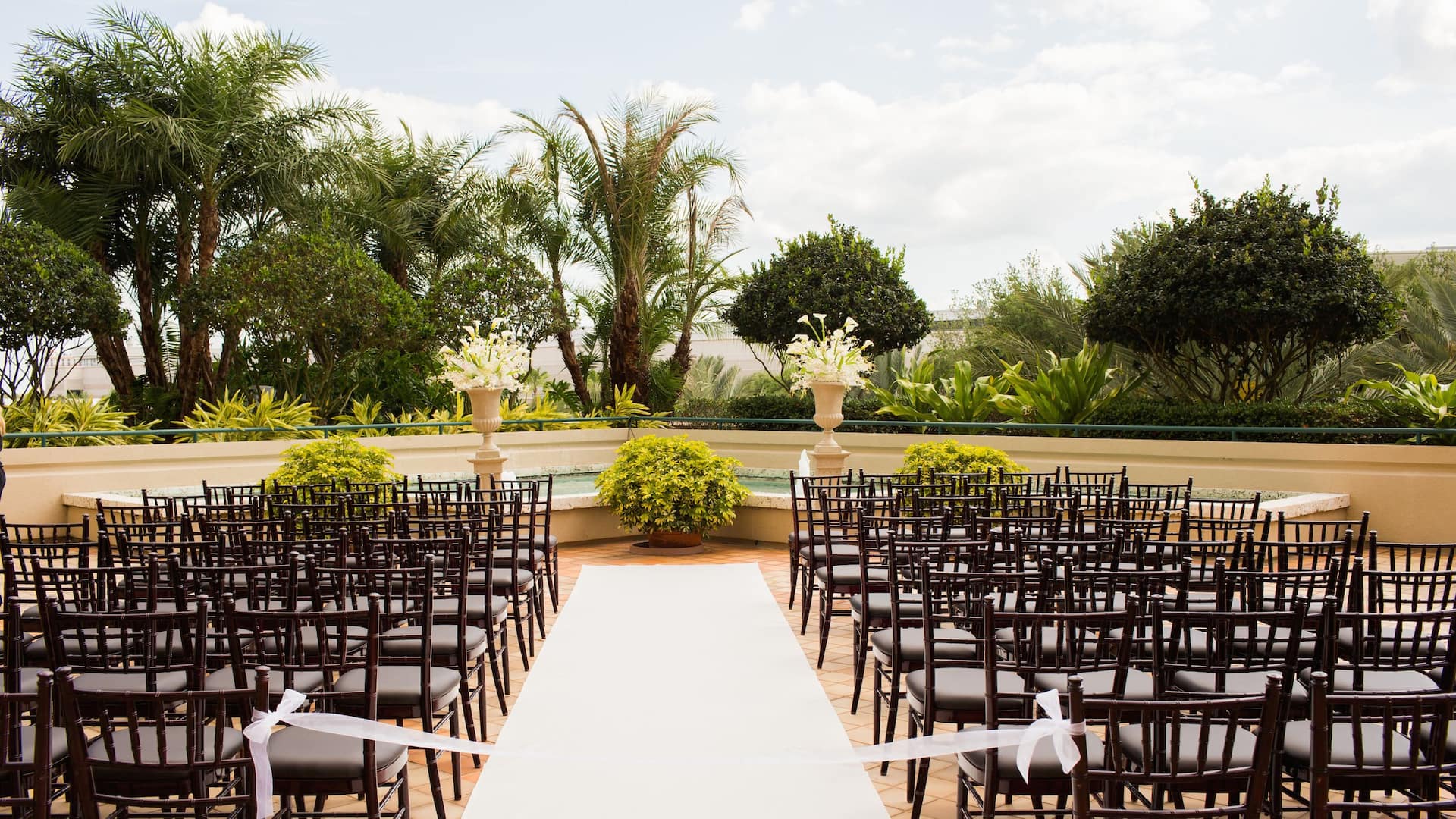 Downtown Orlando Resort with Outdoor Wedding Verandah Space at Hyatt Regency Orlando