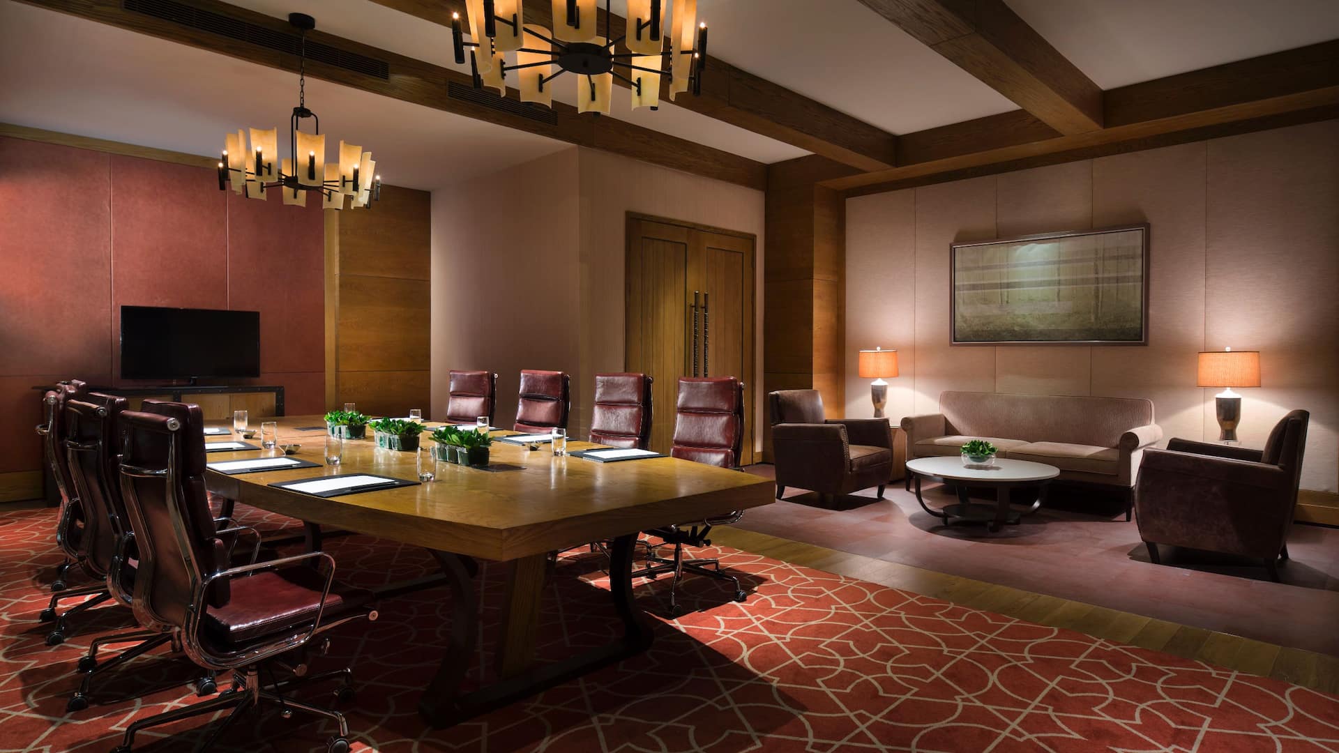 Hyatt Regency Changbaishan Board Meeting Room