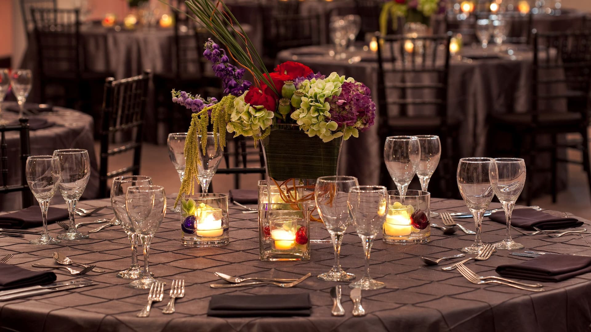 Hyatt Regency Rochester Ballroom Social Detail