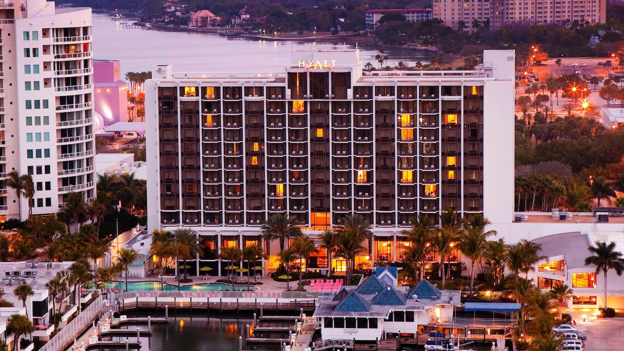 Pet Friendly Hotel in Downtown Sarasota  Hyatt  Regency  