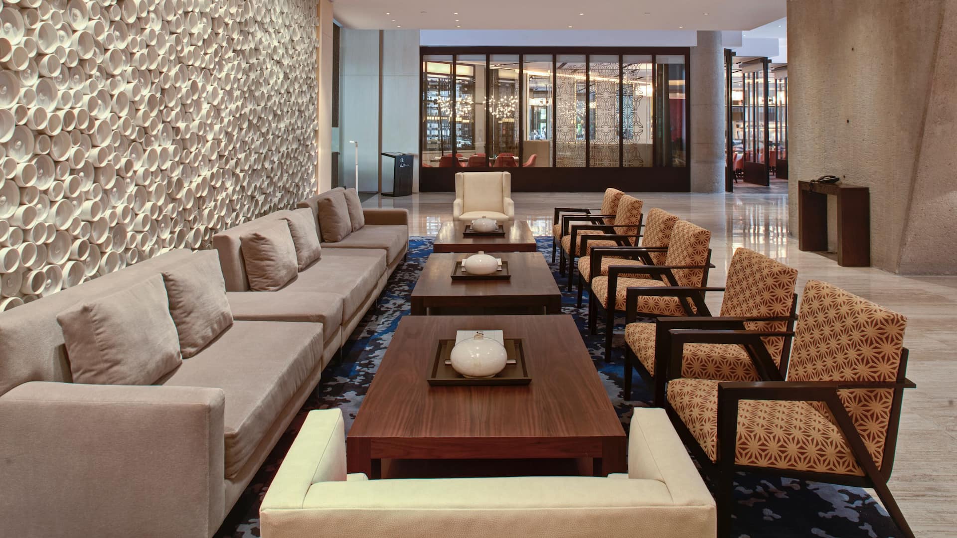 Hyatt Regency Mexico City Main Lobby Pottery