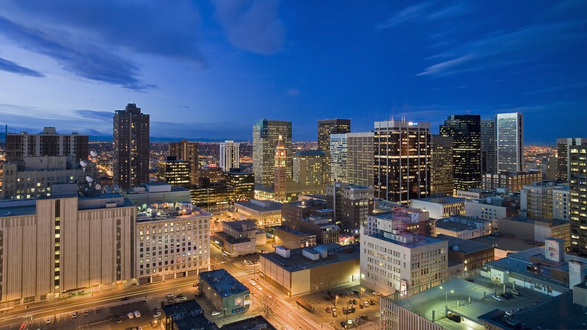 Map Parking Transportation Hyatt Regency Denver At Colorado Convention Center