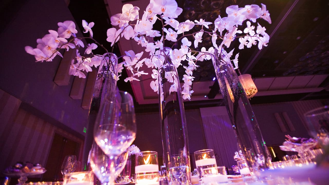 White Orchid Centerpiece