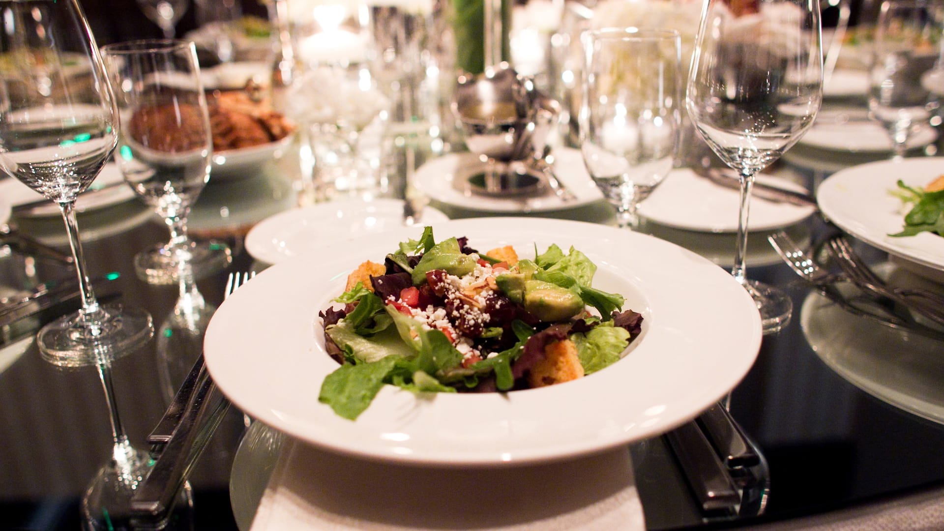 Hyatt Regency Denver at Colorado Convention Center Banquet Place Setting