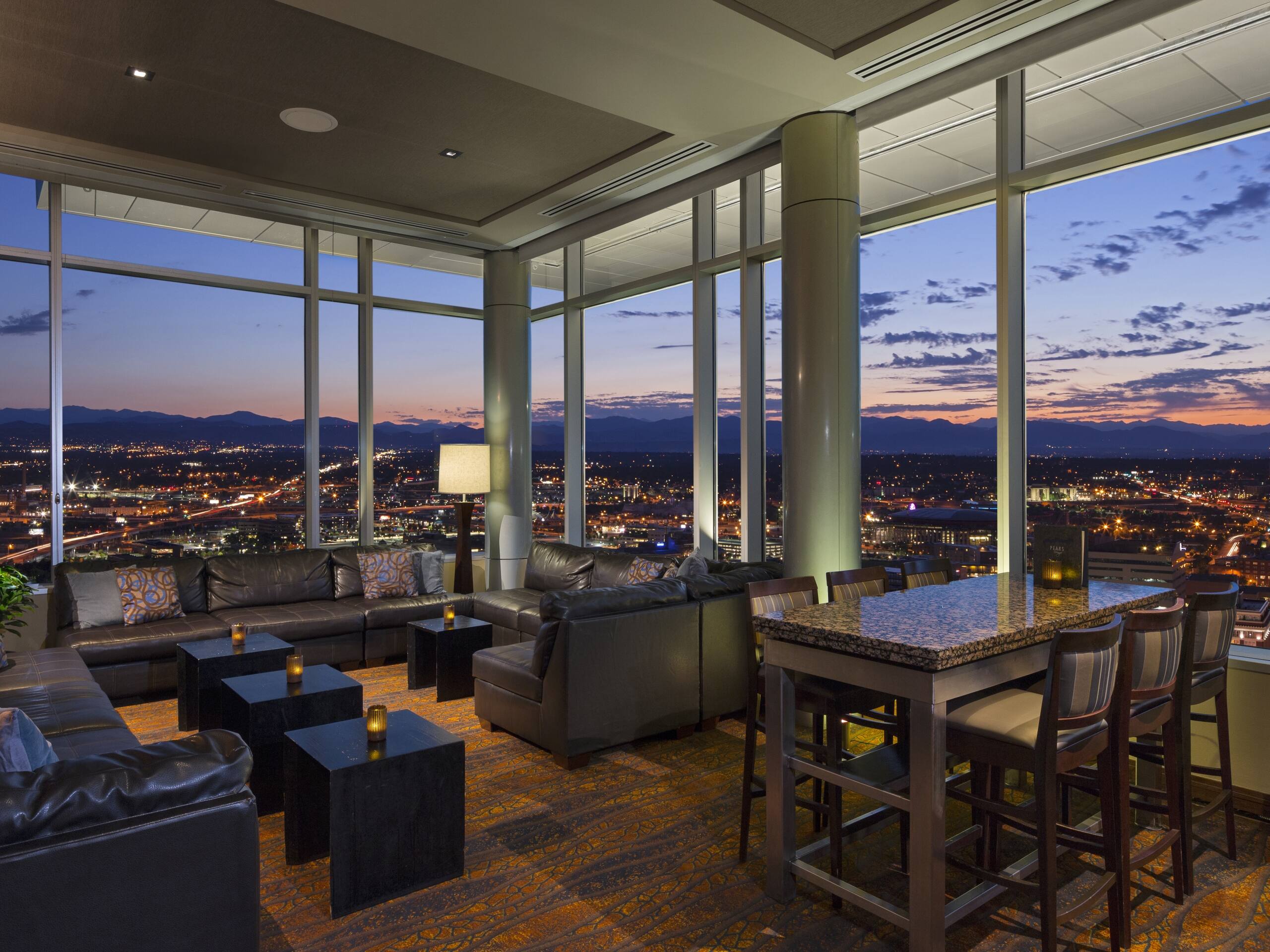 Restaurants And Hotel Bars In Downtown Denver Hyatt Regency Denver
