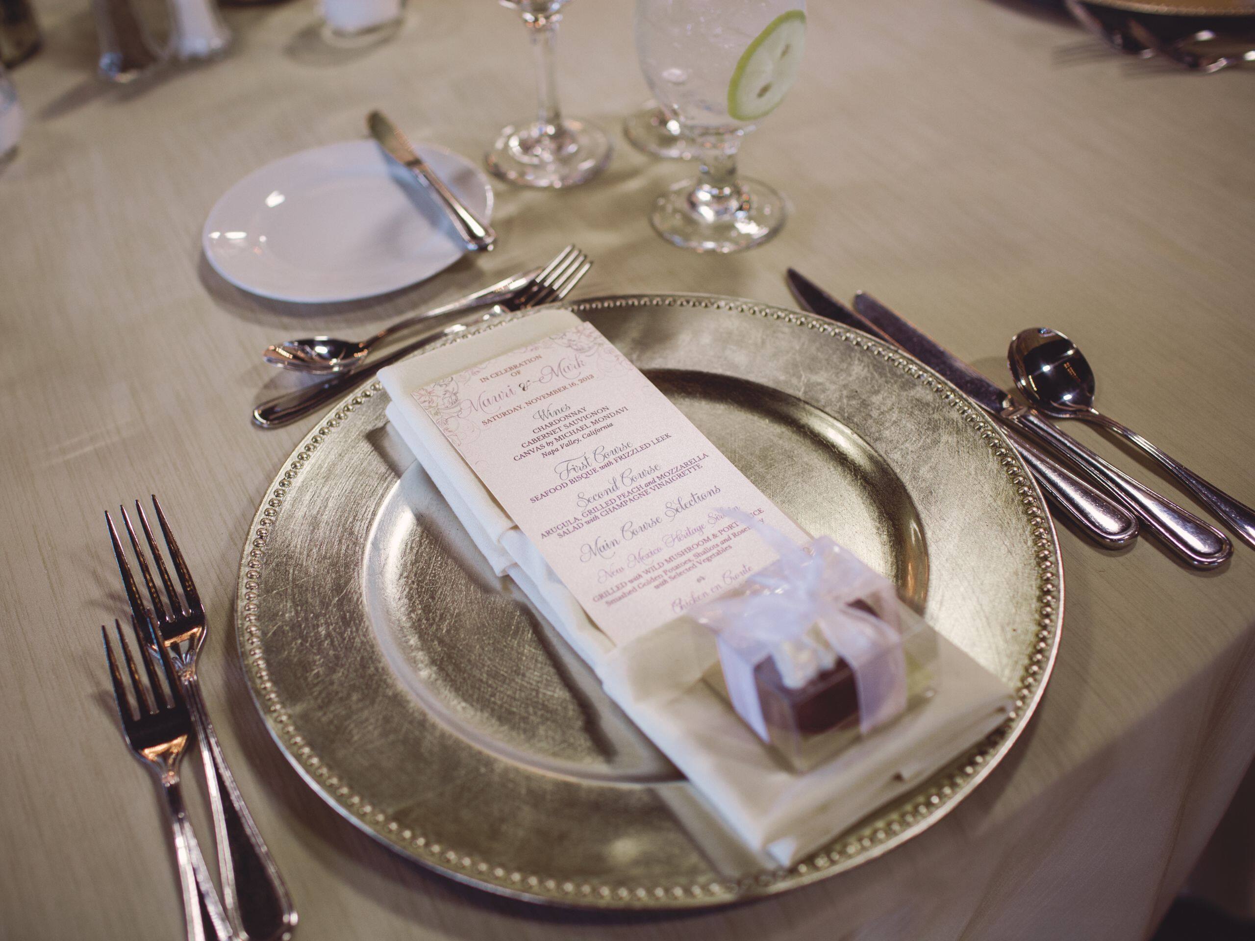 Hyatt Regency Tamaya Resort and Spa Wedding Detail