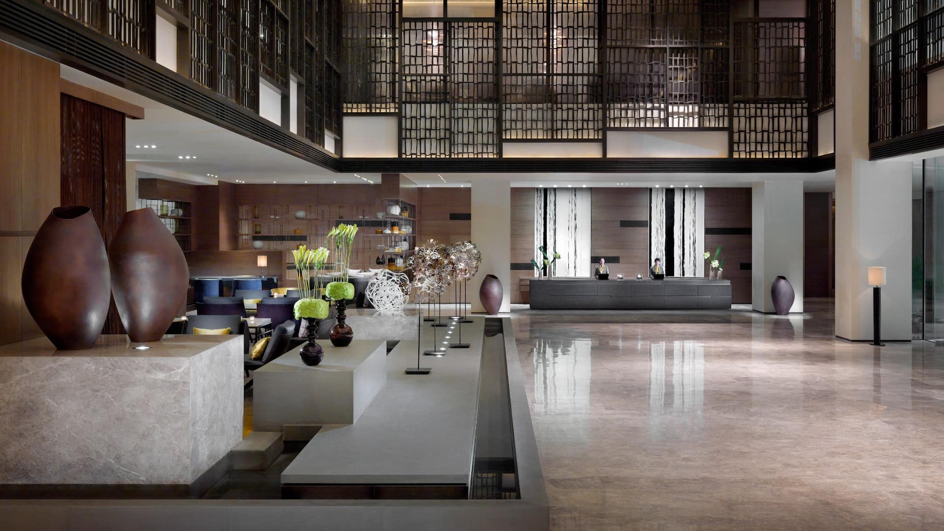 Hyatt Regency Tianjin East Hotel Lobby