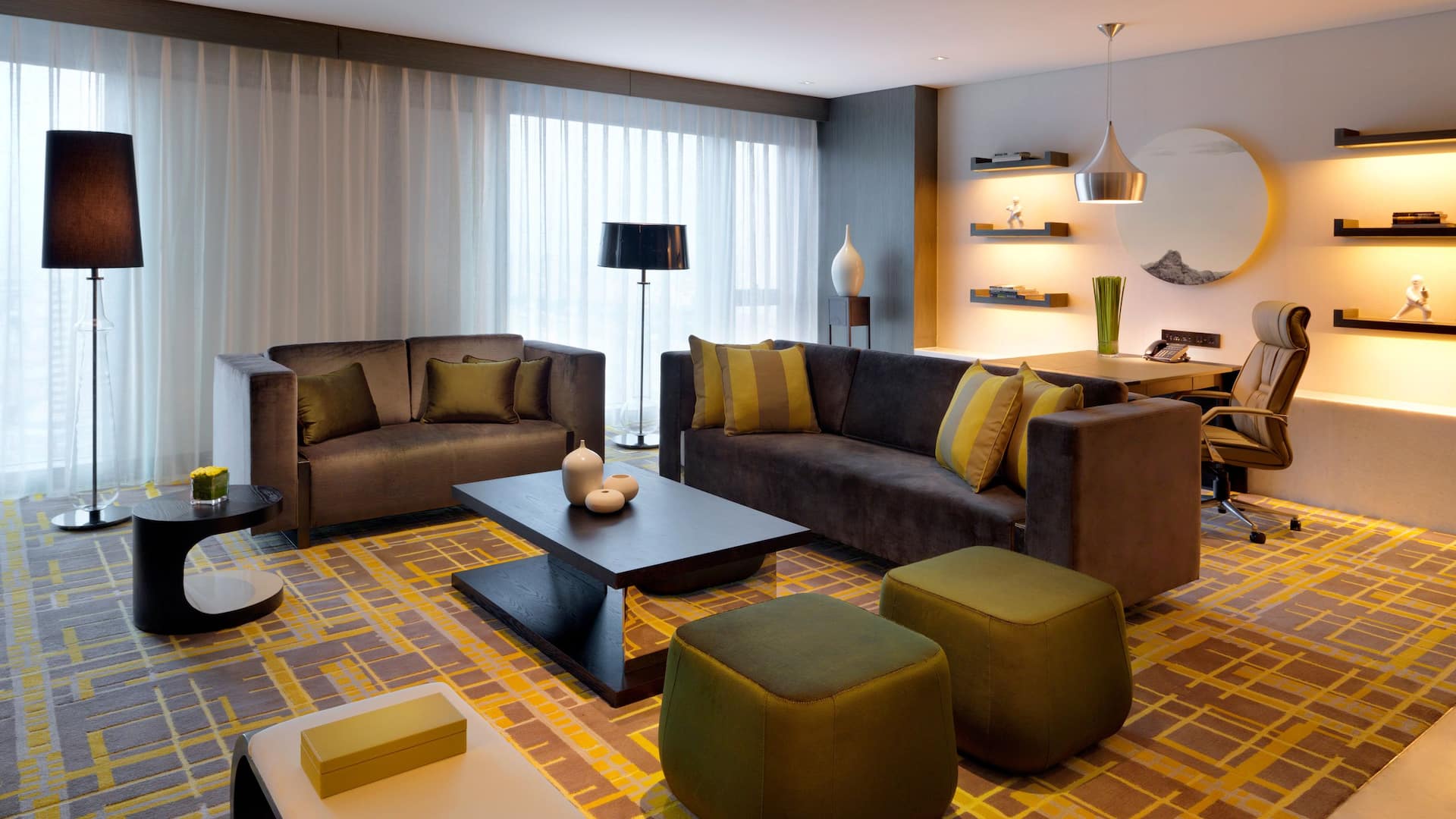 Hyatt Regency Tianjin East Executive Suite Living Room