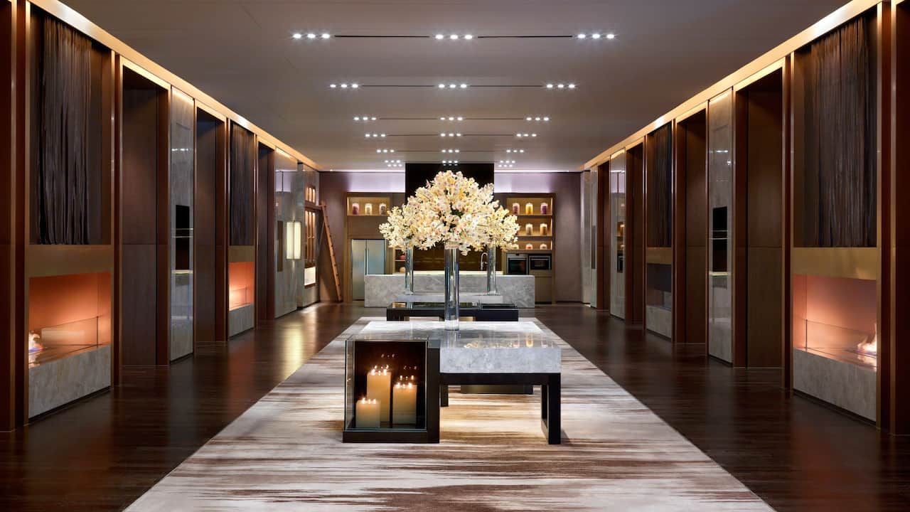 The residence foyer