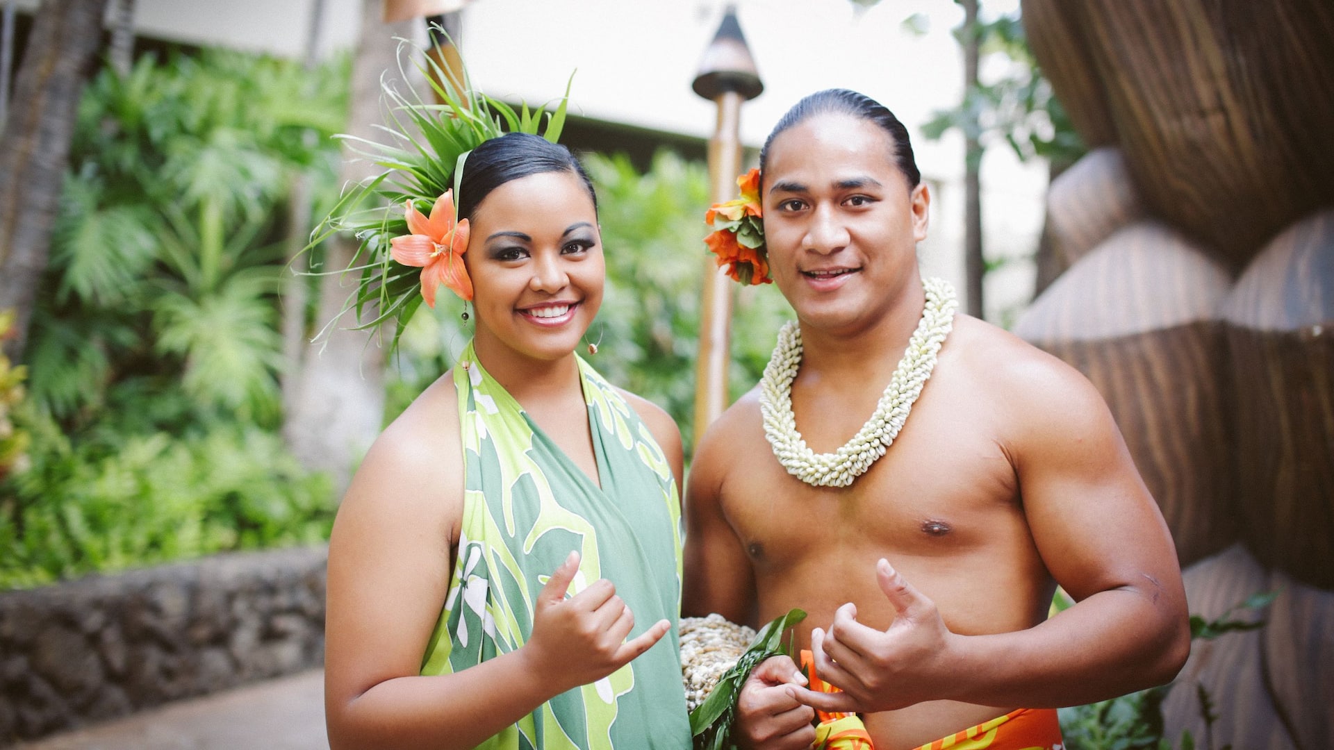 Hyatt Regency Maui Resort and Spa Luau Greeters