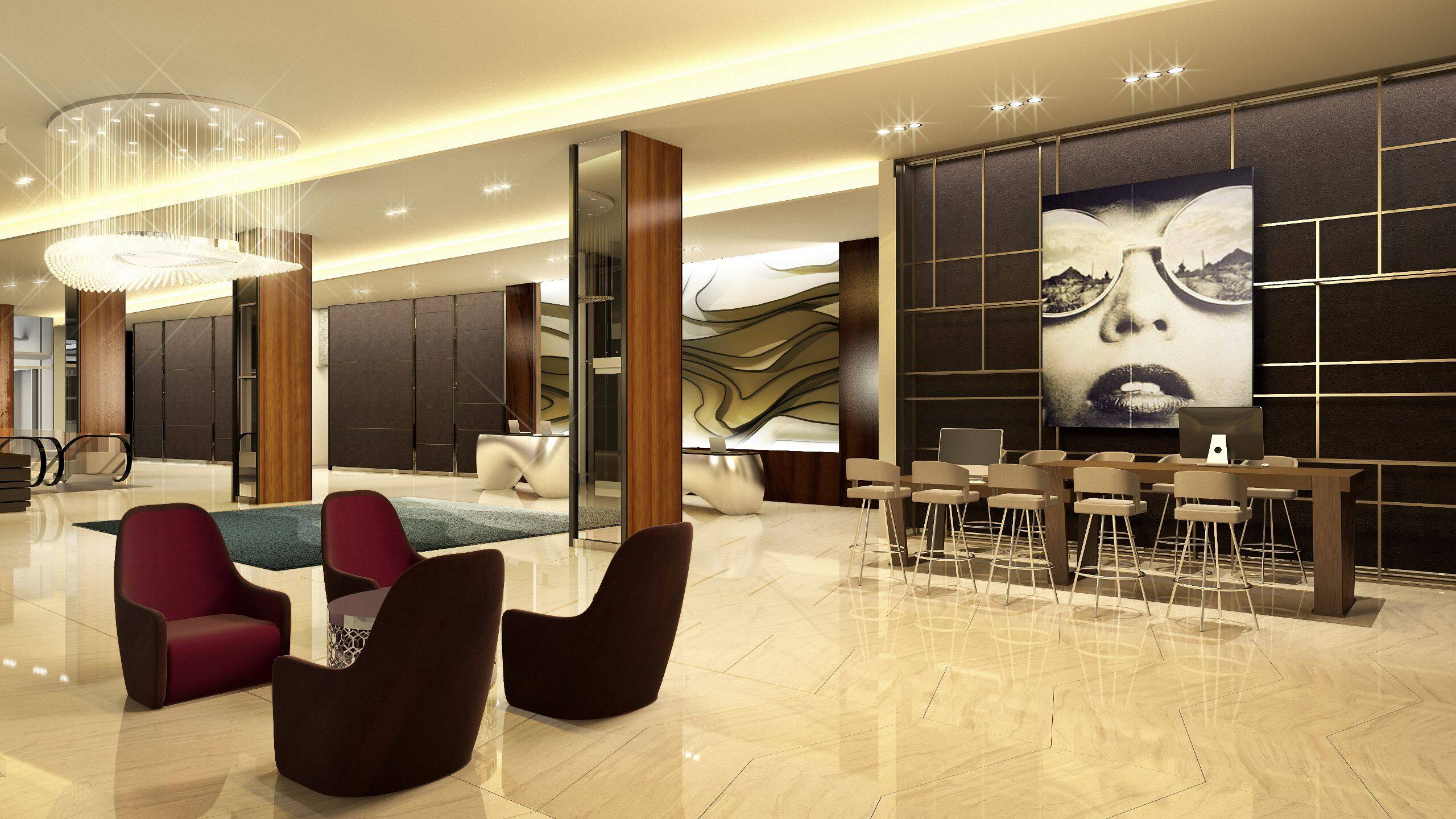 Hyatt Regency Tysons Corner Center Lobby
