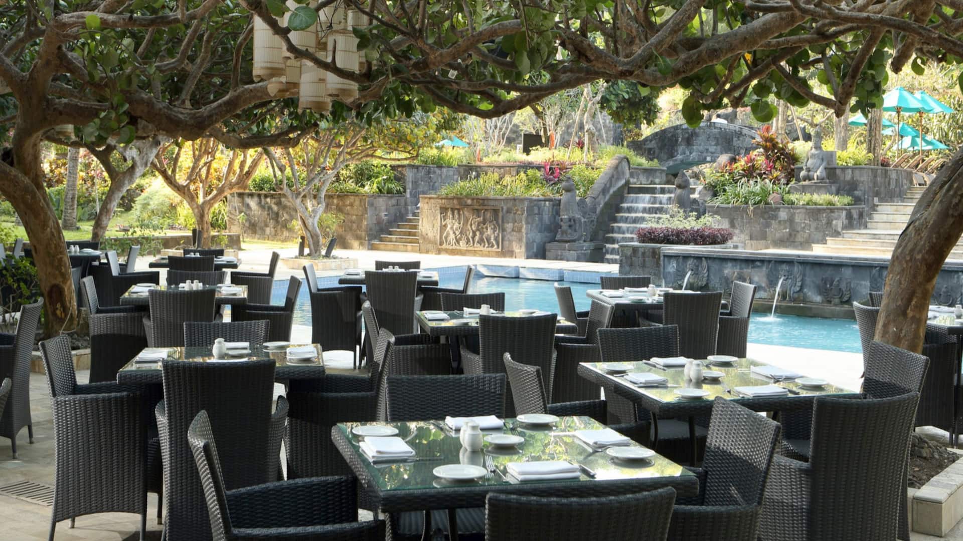Hyatt Regency Yogyakarta Outdoor Dinner Poolside