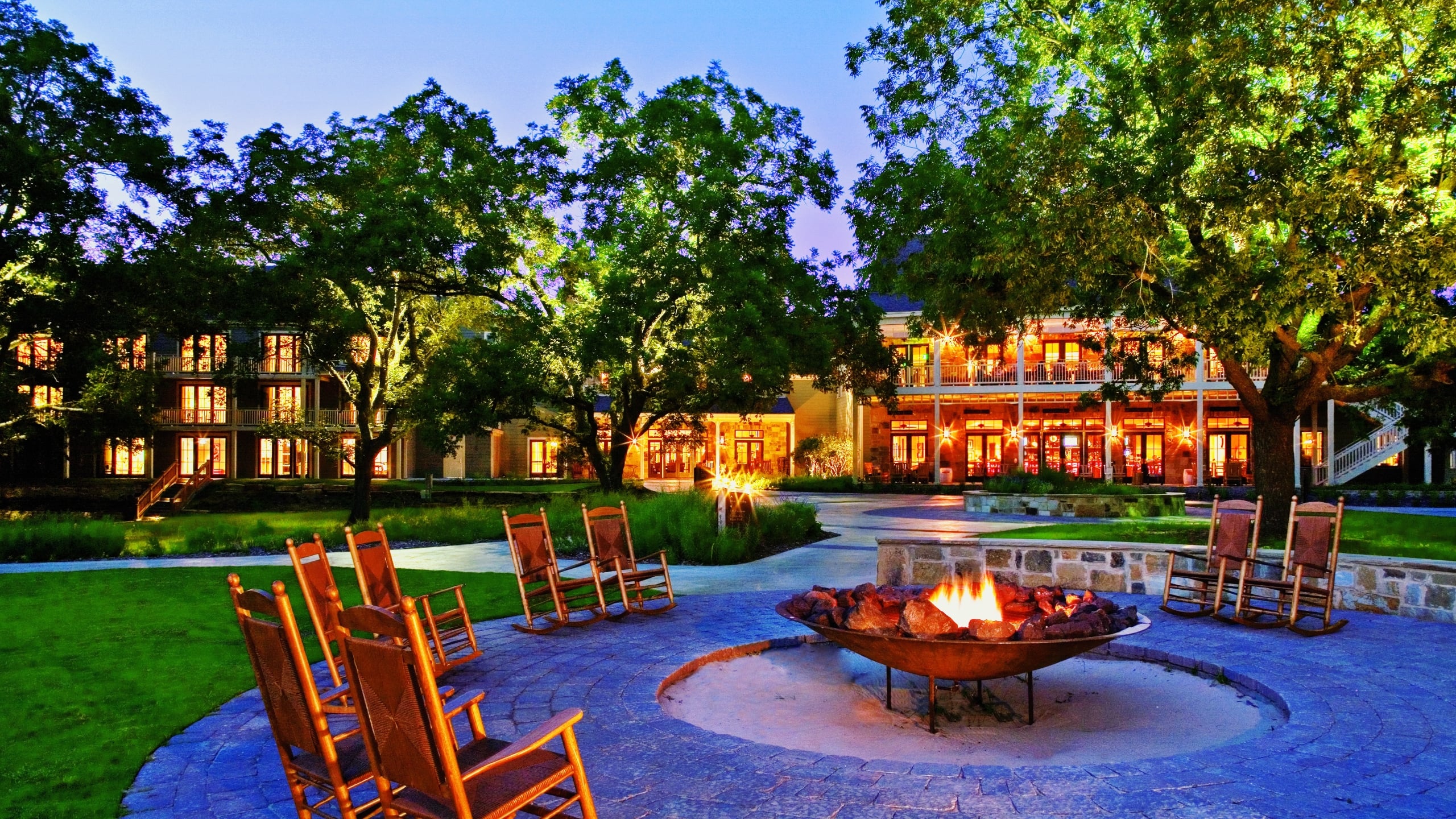 Hyatt Regency Lost Pines Resort and Spa Firepit