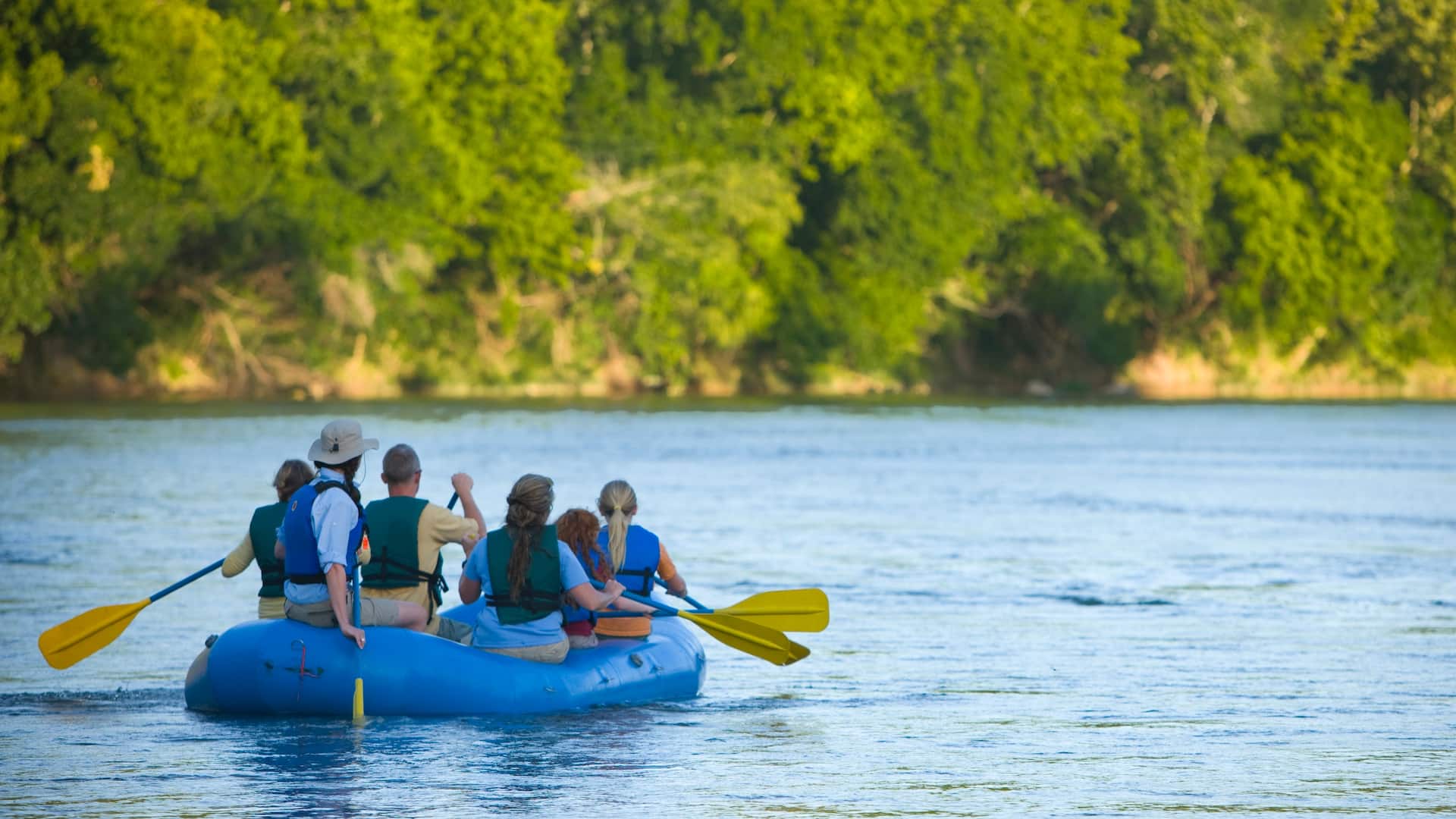 Hyatt Regency Lost Pines Resort and Spa Family Rafting