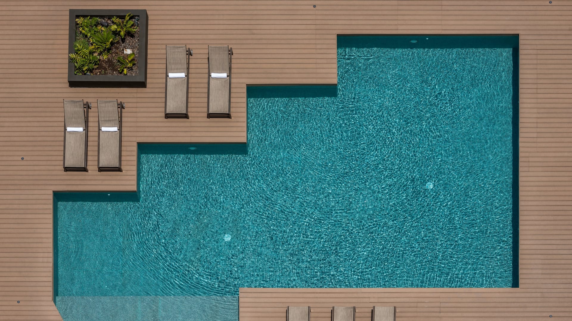 Hyatt Regency Merida Pool Aerial
