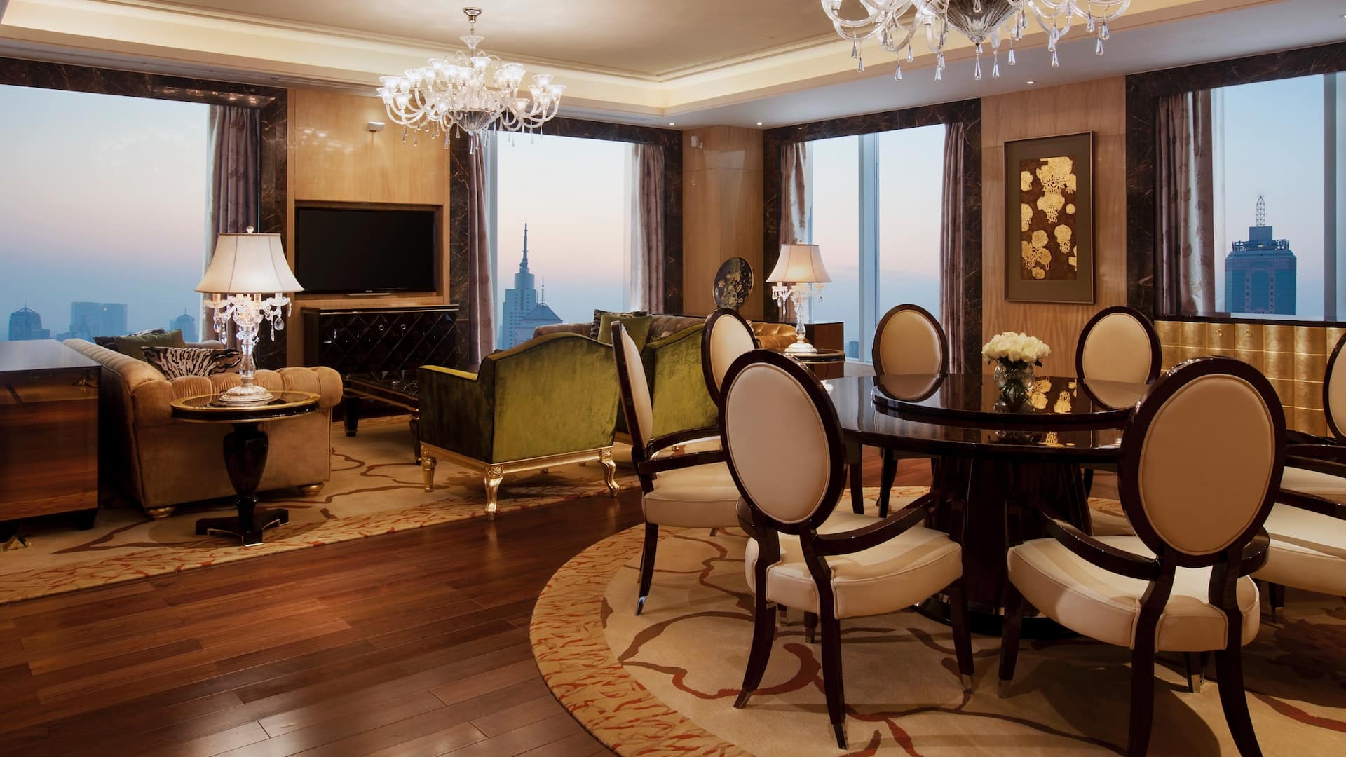 Hyatt Regency Jinan Presidential Suite Living Room