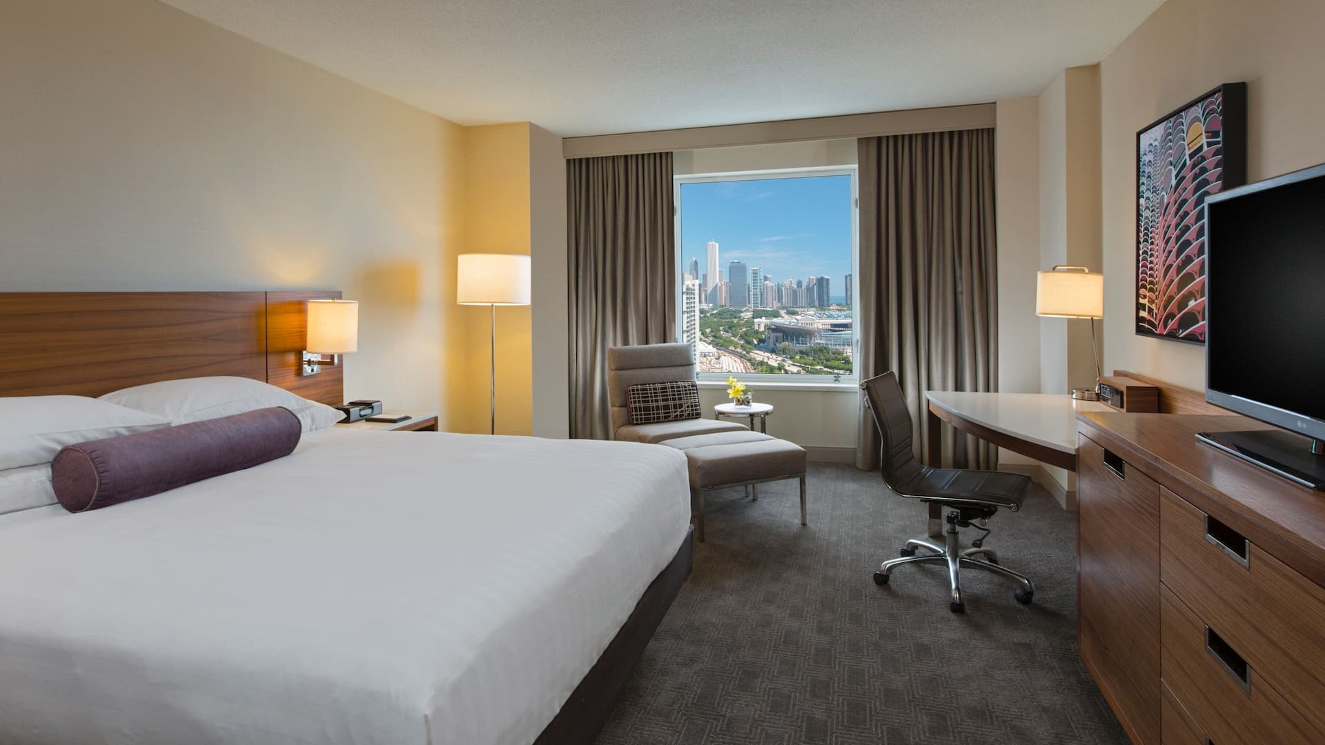 6 de 6 Hyatt Regency McCormick Place King Guestroom