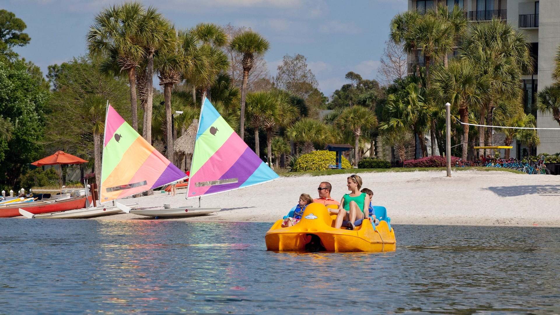 Hyatt Regency Grand Cypress Paddle Boat