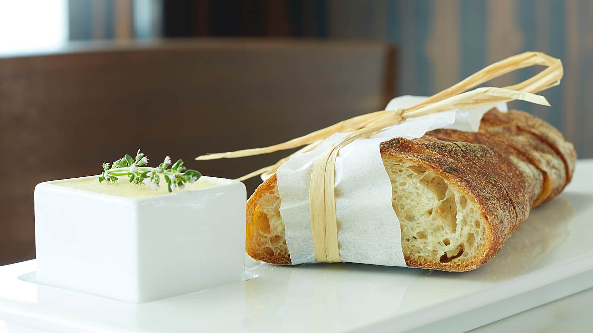 Hyatt Regency Atlanta Polaris Bread Butter