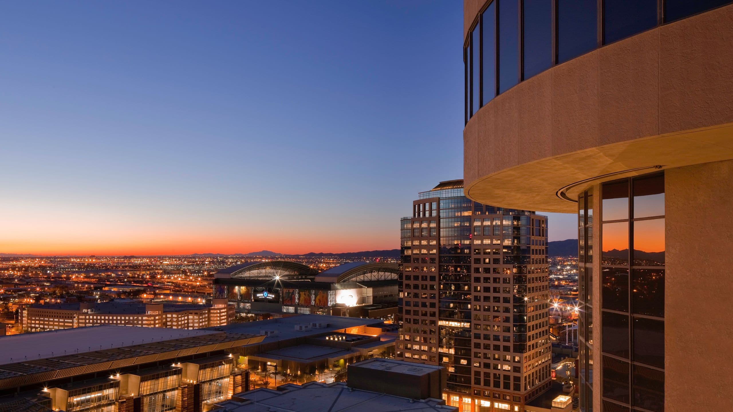 Downtown Phoenix Hotel Deals Hyatt Regency Phoenix   PHXRP P055 View From Compass.16x9 