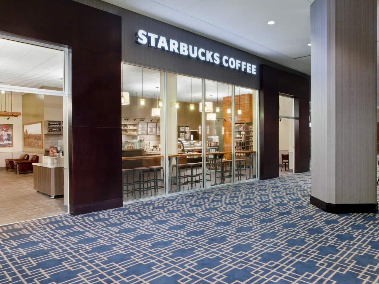 Starbucks exterior at Hyatt Regency New Orleans