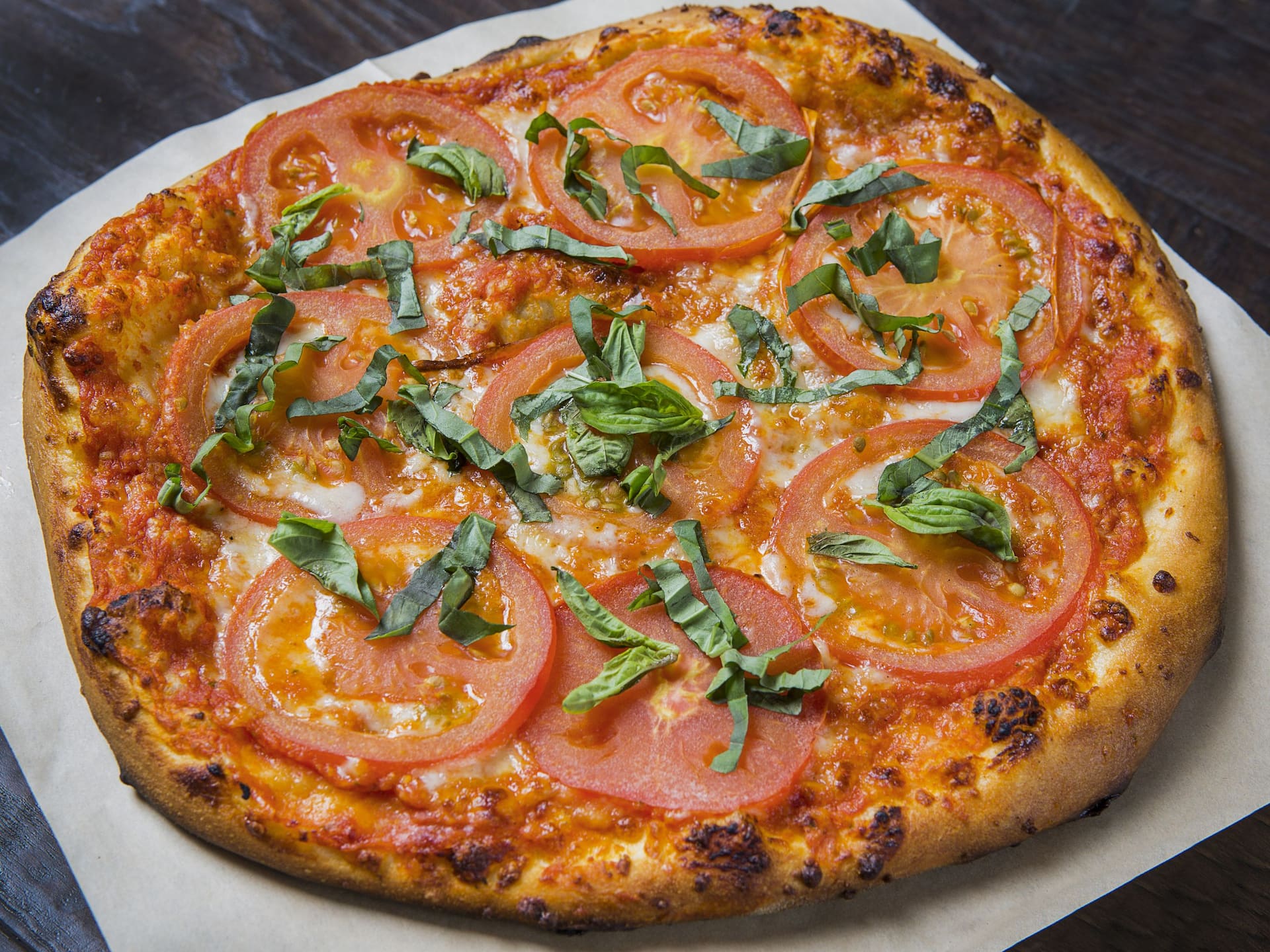 Hyatt Regency New Orleans Pizza with Basil