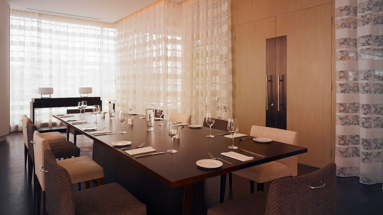 Private dining room of Focaccia Grill