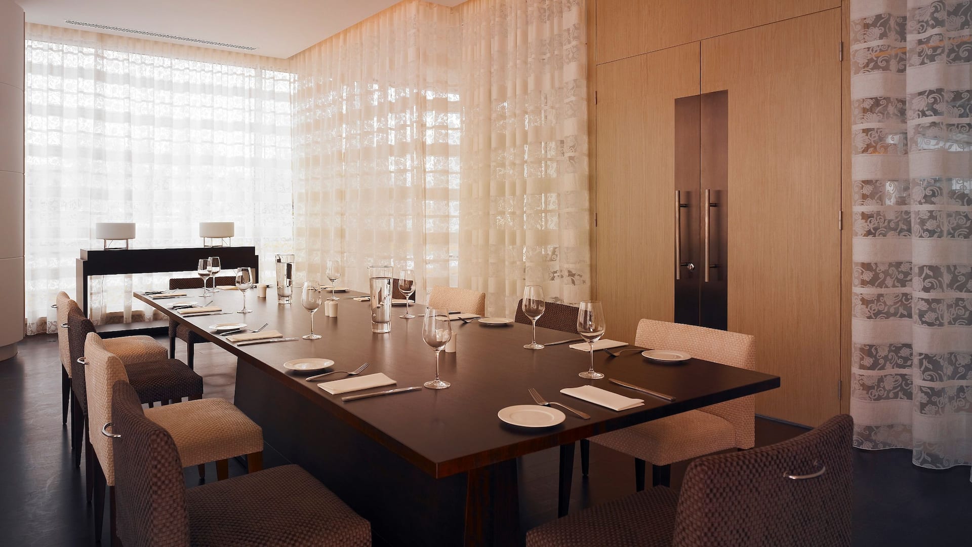 Hyatt Regency Dushanbe Focaccia Grill Private Dining Room