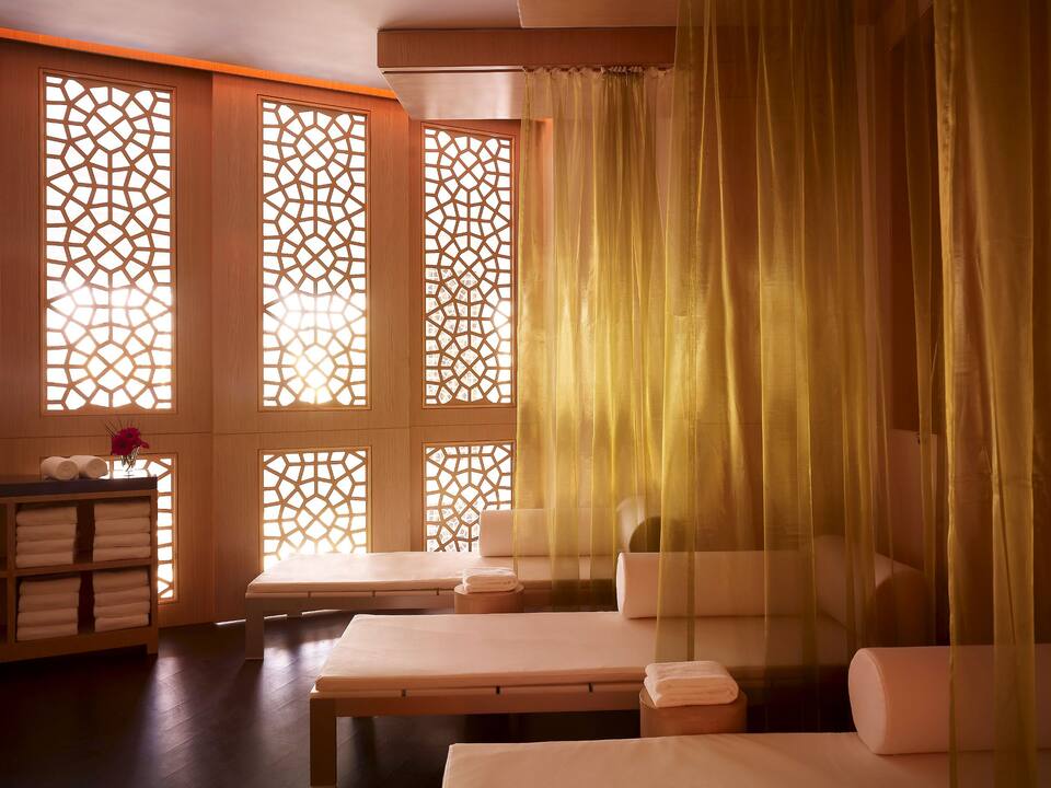 Spa treatment room