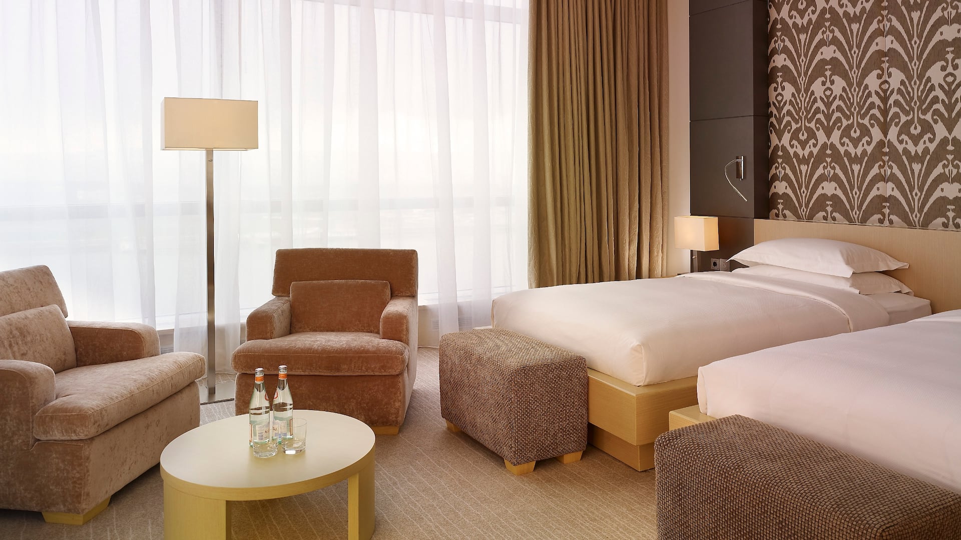 Hyatt Regency Dushanbe standard twin guestroom
