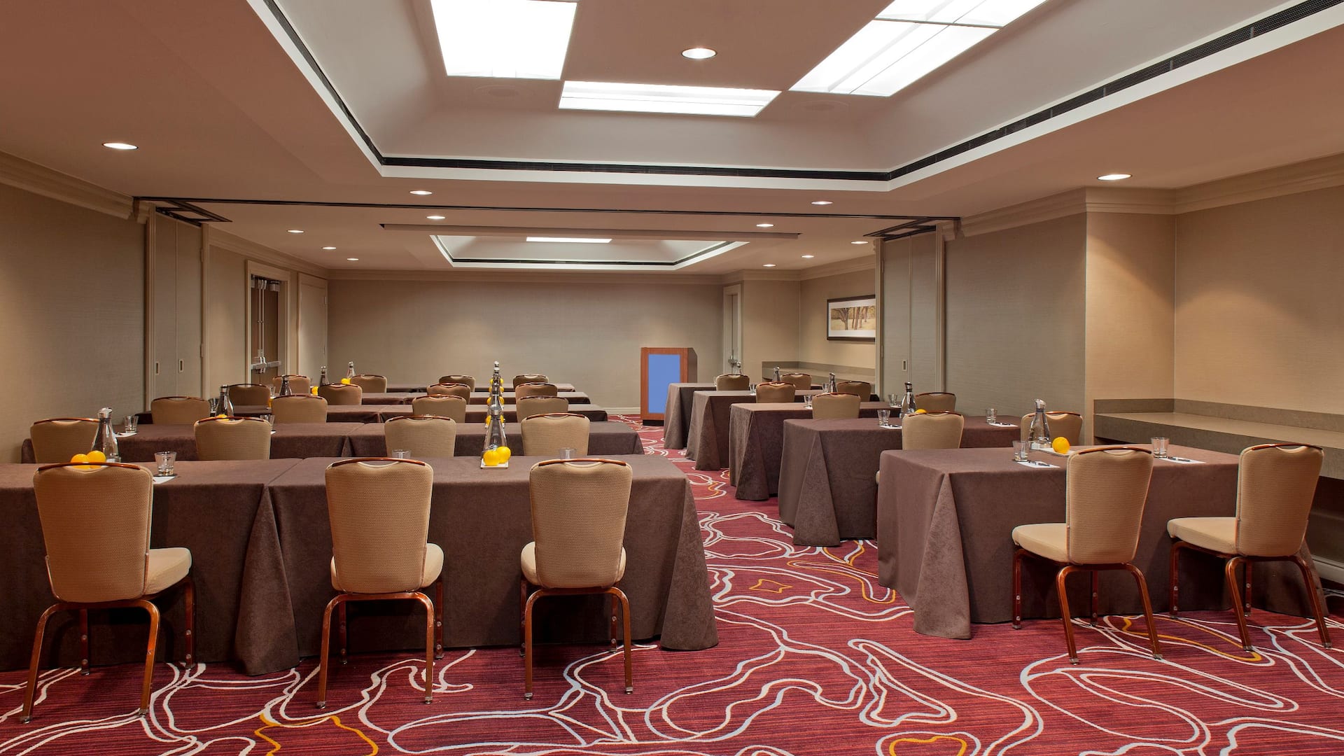 Hyatt Regency Sacramento Classroom